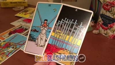 Lectura De Cartas Videntes Barato, Tarot Trabajo Y Amor... 