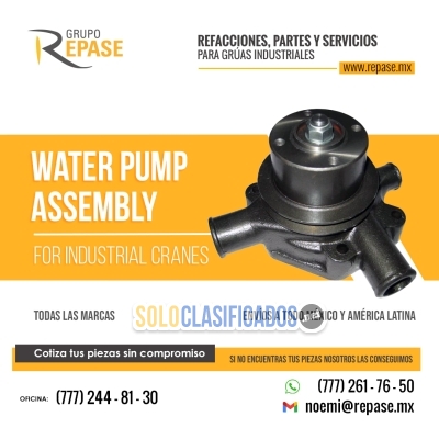 WATER PUMP ASSEMBLY FOR INDUSTRIAL CRANES... 