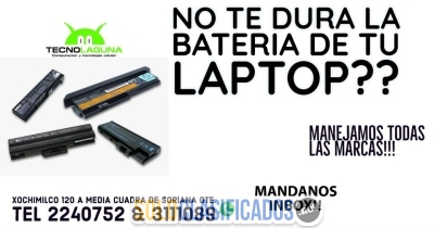 BATERIA PARA TU LAPTOP O PC AL MEJOR PRECIO... 