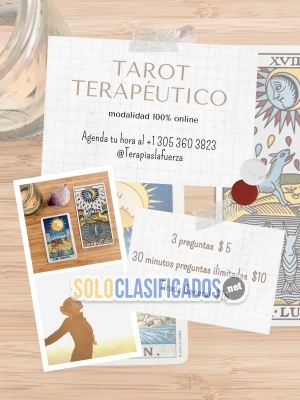 Tarot Terapéutico online 100% confidencial... 