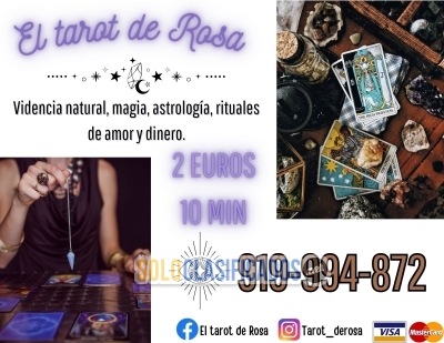 Solo Clasificados - Rosa tarot y videncia precio super económicos - imagen: 1