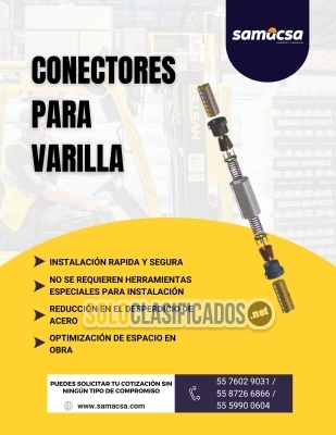 Solo Clasificados - Optimiza tu Obra con Conectores para Varilla - imagen: 1