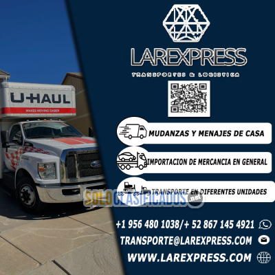 MUDANZAS INTERNACIONALES PARA MEX Y USA CONTACTANOS...