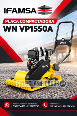 WACKER NEUSON VP1550A PLACA COMPACTADORA...