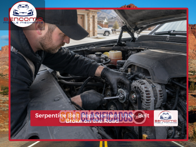 Serpentine Belt Snapped in Utah? We Come to You...