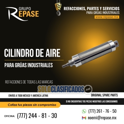 Solo Clasificados - CILINDRO DE AIRE PARA GRUAS INDUSTRIALES EN MEXICO - imagen: 1