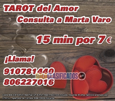 TAROT del Amor llama y ten tu consulta con Marta Varo... 