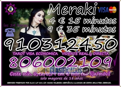 TAROT MERAKI VIDENCIA NATURALRUNAS PÉNDULO VISA 9€ 35min  9103124... 