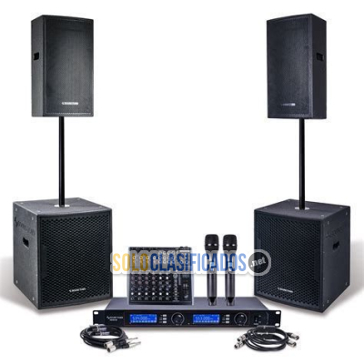 Solo Clasificados - ALQUILER DE EQUIPOS DE AUDIO Y SONIDO PROFESIONAL EVENTOS - imagen: 3