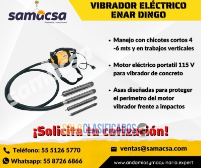 Solo Clasificados - Vibrador Dingo modelo de peso ligero (electrico) - imagen: 1
