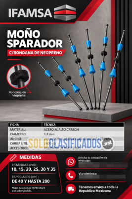 TIRANTE MOÑO SEPARADOR NEOPRENO...