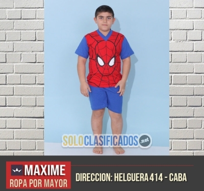 Maxime Artículo 601 - Pijamas para Niños Jersey con Estampa Hombr... 