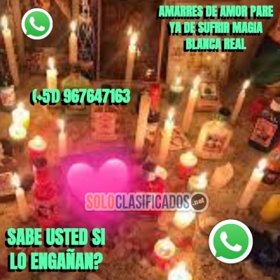 SABE USTED SI LO ENGAÑAN ? AMARRES DE AMOR PARE YA DE SUFRIR MAGI... 