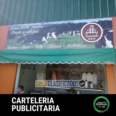 Solo Clasificados - Lona impresa para carteleria comercial - imagen: 1