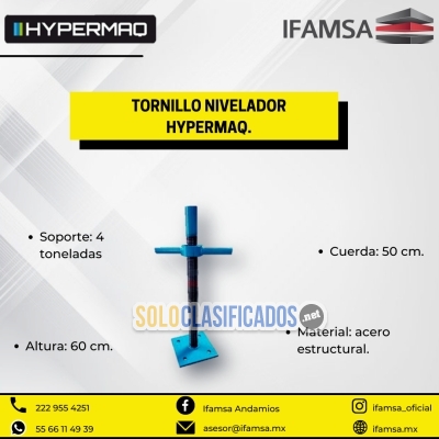 VENTA / RENTA DE TORNILLO NIVELADOR PARA ANDAMIO... 