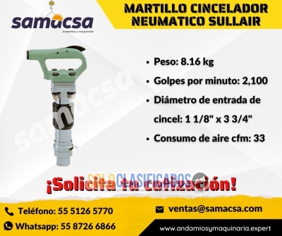 Martillo de cincelar... 