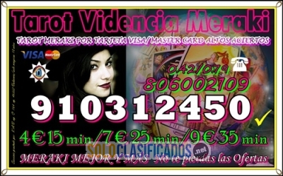 TAROT VISA  VIDENTE REAL SENSITIVA  ☎910312450 VIDENCIA  LAS 24 H... 