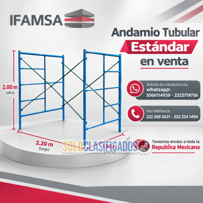 VENTA DE ANDAMIOS STD EN TODO MEXICO...