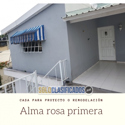 ** casa para demolición en alma rosa primera **... 