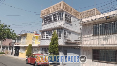 San Juan de Aragón 4a sección CDMX 4 niveles 4 recámaras...