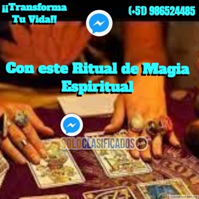 TRANSFORMA TU VIDA !!! CON ESTE RITUAL DE MAGIA ESPIRITUAL... 