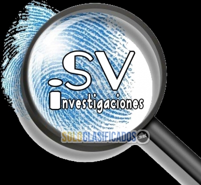 SERVICIOS DE INVESTIGACION PRIVADA/ SV INVESTIGACIONES... 