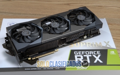 Tarjetas Gráficas  GEFORCE RTX 3090, RTX 3080, RTX 3080 Ti, RTX 3... 