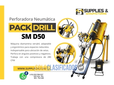 PERFORADORA DIAMANTINA PARA EXTRACCIÓN DE MINERALES PACKDRILL SM ... 