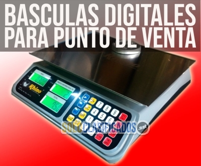 VENTA DE BASCULAS DIGITALES PARA PUNTO DE VENTA... 