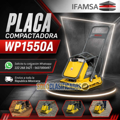 PLACA COMPACTADORA WACKER NEUSON WP1550A...