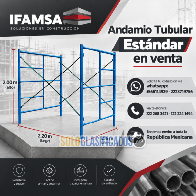 VENTA DE MODULOS DE ANDAMIO STD...