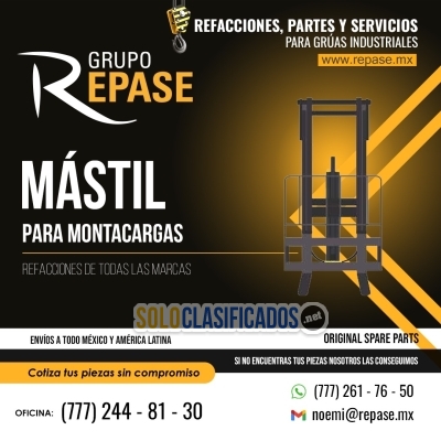 Solo Clasificados - MASTIL PARA GRUAS INDUSTRUIALES REPASE MX - imagen: 1