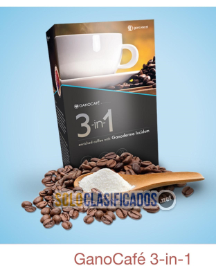 Gano Café 3en1 Bebida nutritiva con extracto de ganoderma...