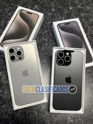 Apple iPhone 15 Pro por 500 EUR y  iPhone 15 Pro Max por 540 EUR ... 