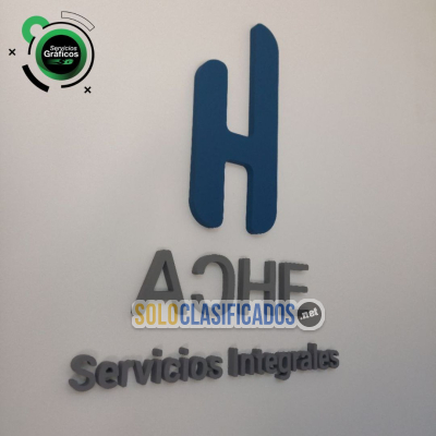 Letras Corpóreas en Polyfan – Carteles para Locales y Oficinas...