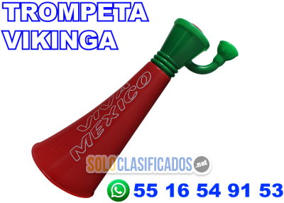 CORNETAS Y VUVUZELAS DE PLASTICO PERSONALIZADAS CON TU LOGO...