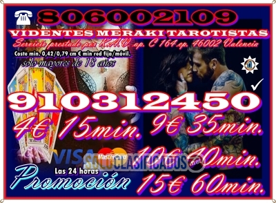 tarot 13 eur 50min  806 tarot   ☎ 910312450 tarot  Visa economica... 