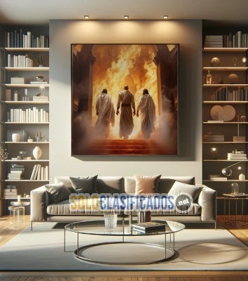 Obras de arte al óleo o acrílico para colgar en paredes de inmobi... 