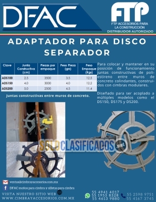 ENTREA INMEDIATA ADAPTADOR DE DISCO SEPARADOR... 