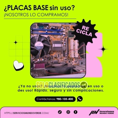 Solo Clasificados - Empresa líder en compra de equipos electrónicos en desuso - imagen: 1