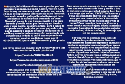 Solo Clasificados - Sanador gallego ofrece consultas presenciales y a distancia por whatsapp  00+34629841132 - imagen: 1