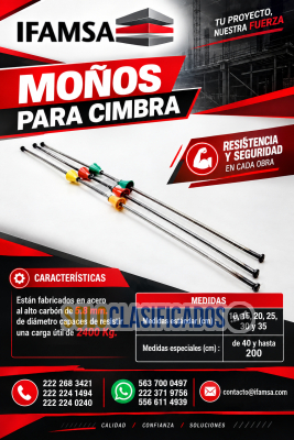 Optimiza tus proyectos de edificación con los moños para cimbra I...