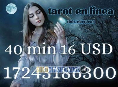 clarividente lectura de tarot 40minutos 16 usd(;;)!... 