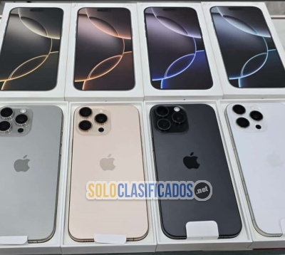Solo Clasificados - Apple iPhone 16 Pro Max, iPhone 16 Pro, iPhone 16, iPhone 16 Plus, iPhone 15 - imagen: 2