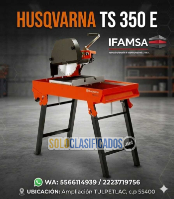 Husqvarna TS 350 E para construccion y mas 001...