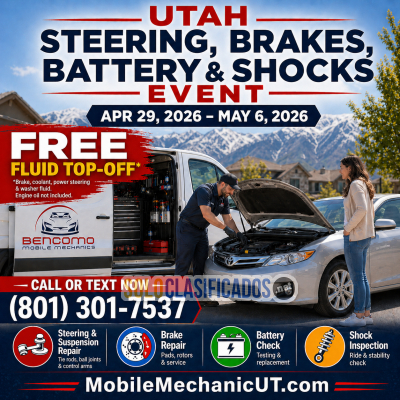Solo Clasificados - Utah Front End Brakes & Battery Service Week - imagen: 1