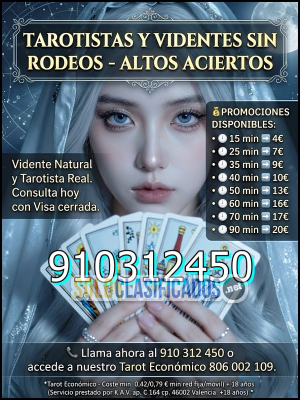 videncia pura runas tiradas concretas tarot por telefóno Videntes...