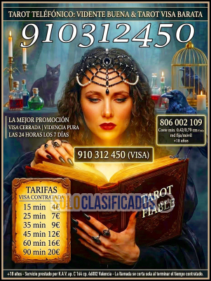 Solo Clasificados - TAROT BARATO FIABLE Y ECONOMICO VIDENTES DIRECTAS SIN RODEOS TRATO PERSONALIZADO VIDENCIA PURA LAS 24 - imagen: 1