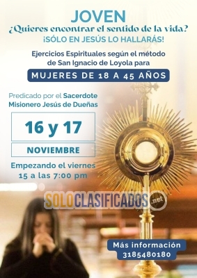 EJERCICIOS ESPIRITUALES PARA JÓVENES  DA SENTIDO A TU VIDA... 