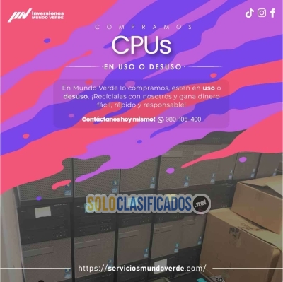 Solo Clasificados - ¡No dejes que se oxiden tus equipos! ¡Véndelos hoy! - imagen: 10